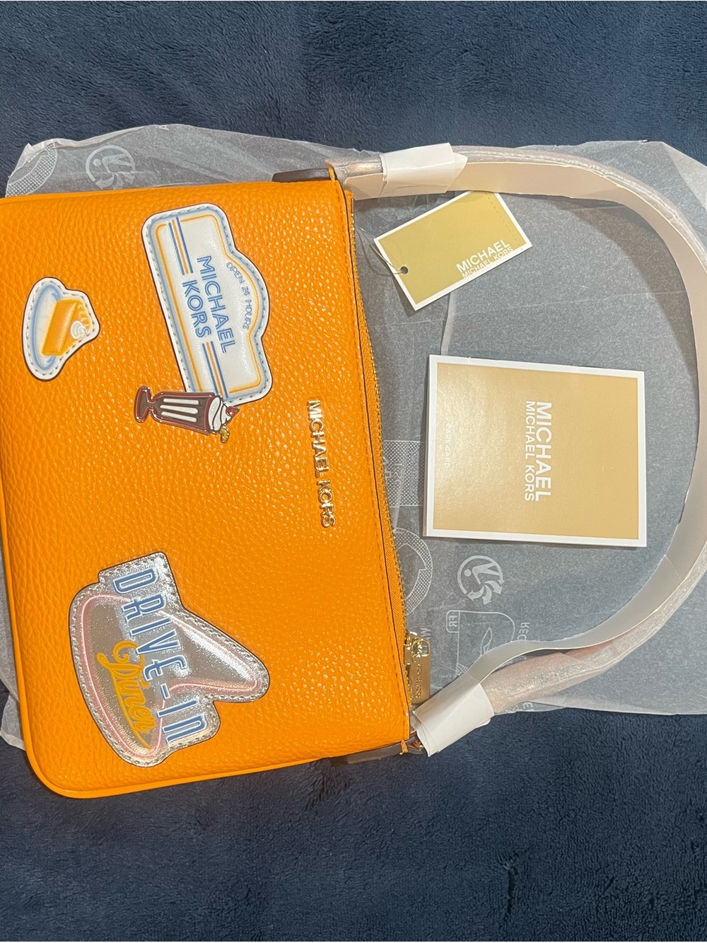 Michael Kors Orange Small Bags & Handbags for Women.